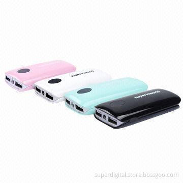 5,600mAh power bank with original Samsung 18650 battery cell, dual USB output